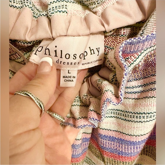 PHILOSPHY Striped Dress - Picture 4 of 5